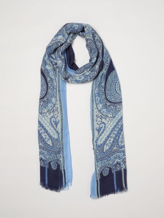 26FW 에트로 머플러/스카프 MATA0038AK1BR X0883 Blue - ETRO