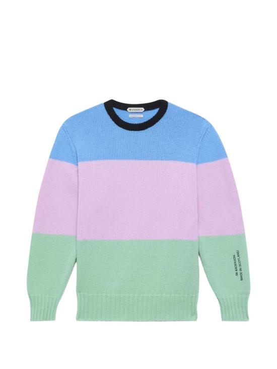 26FW JW앤더슨 스웨터 KW1586 YN0456835 BLU PINK GREEN