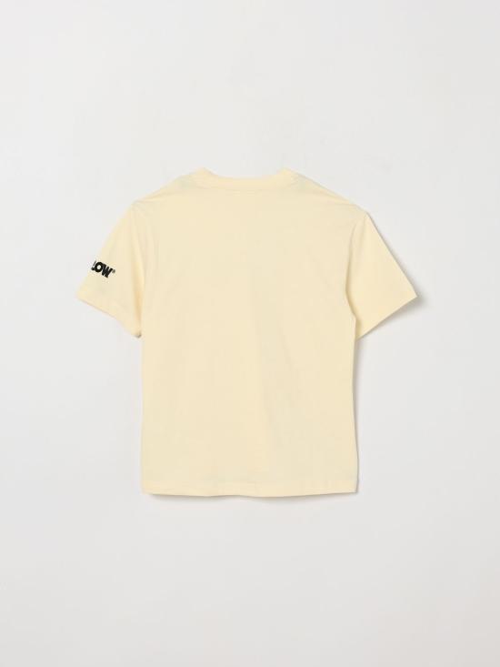 26FW [키즈] 바로우 티셔츠 F6BKJBTH065 013 Cream - BARROW