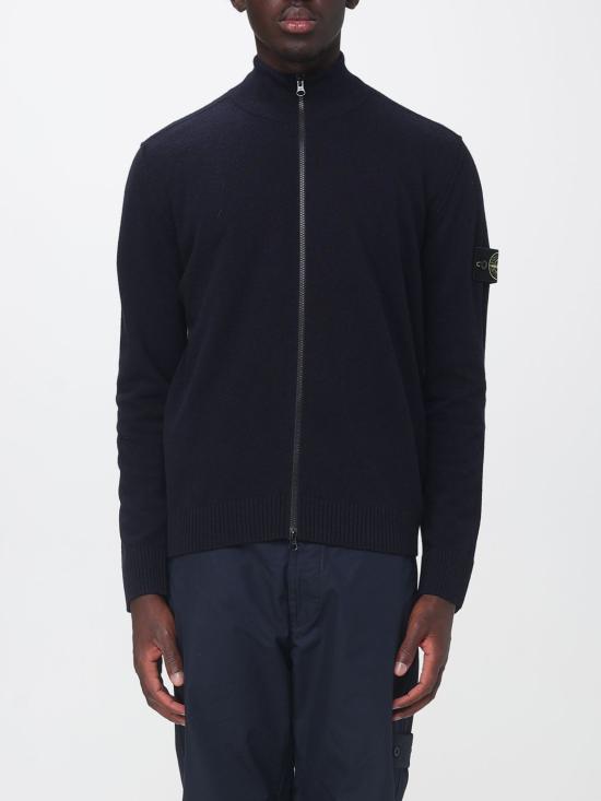 26FW 스톤 아일랜드 라이트 RWS 질롱 울 집업 가디건 5100023S00B4 V0020 Navy