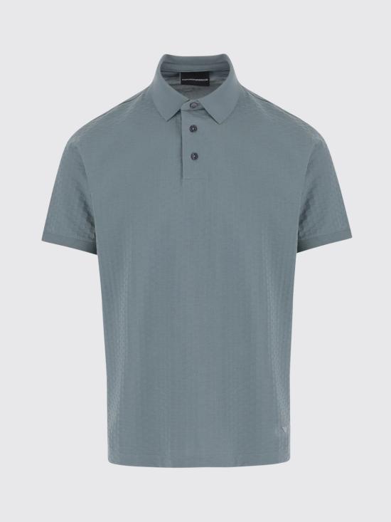 26FW 엠포리오 아르마니 폴로 티셔츠 EM001295AF10762 F9095 Blue - EMPORIO ARMANI