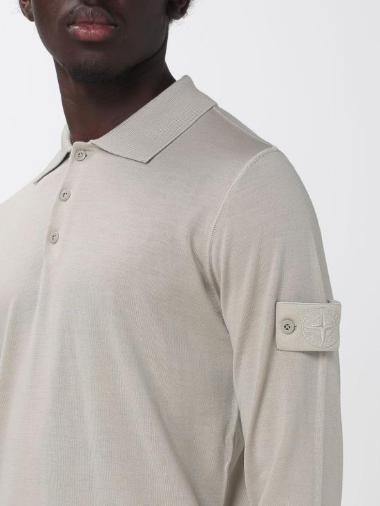 26FW 스톤 아일랜드 고스트 롱 슬리브 5100076S00FC V0090 Yellow Cream - STONE ISLAND