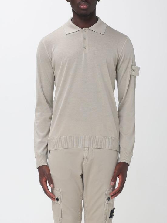 26FW 스톤 아일랜드 고스트 롱 슬리브 5100076S00FC V0090 Yellow Cream
