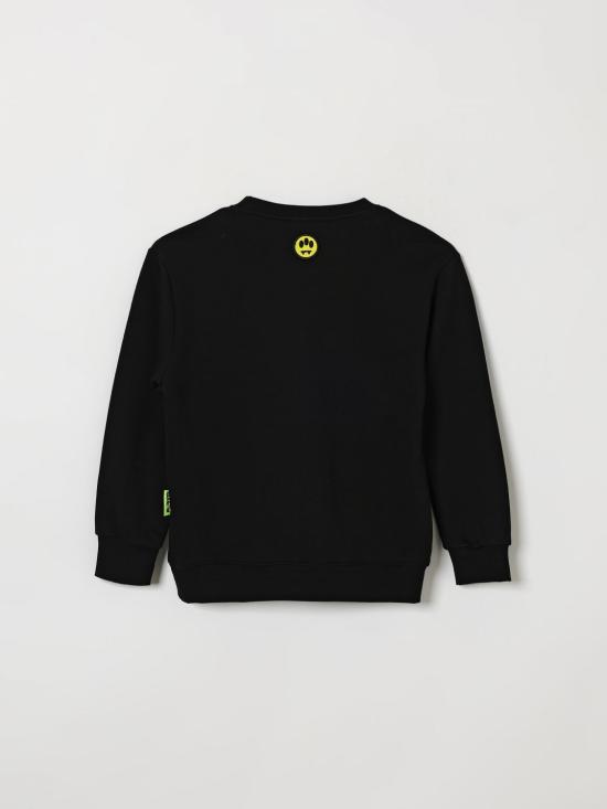 26FW [키즈] 바로우 풀오버 F6BKJUSW032 110 Black - BARROW