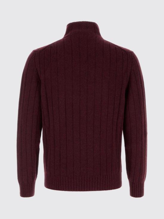 26FW 브루넬로 쿠치넬리 스웨터 M22506004 C9763 Burgundy - BRUNELLO CUCINELLI