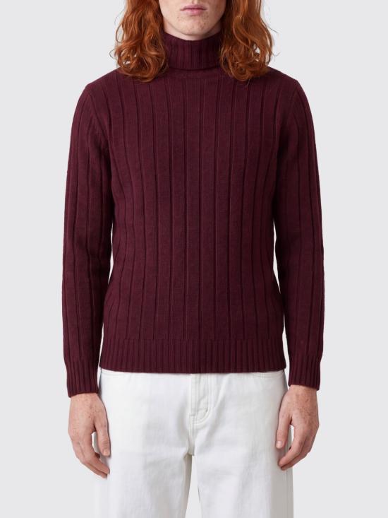 26FW 브루넬로 쿠치넬리 스웨터 M22506004 C9763 Burgundy