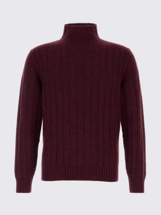 26FW 브루넬로 쿠치넬리 스웨터 M22506004 C9763 Burgundy - BRUNELLO CUCINELLI