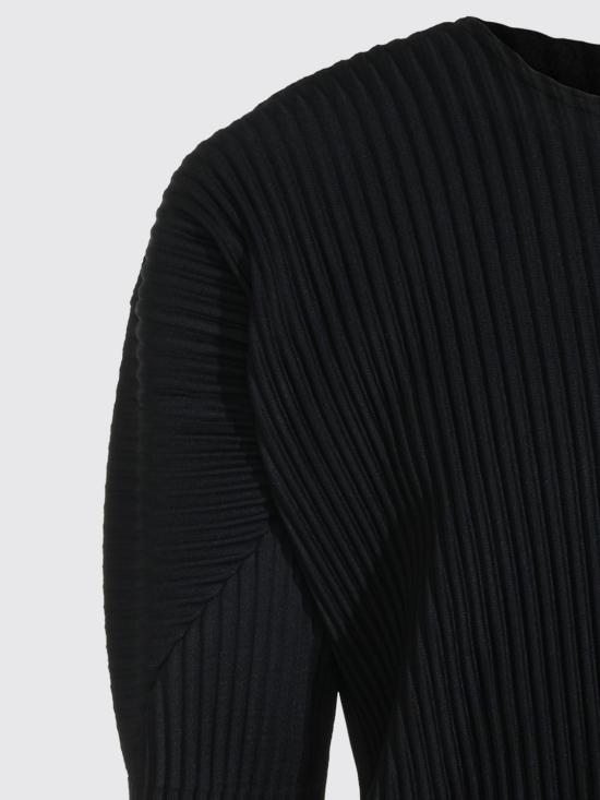 26FW 옴므 플리세 이세이 미야케 반팔 티셔츠 HP68JK521 15 Black - HOMME PLISSE' ISSEY MIYAKE