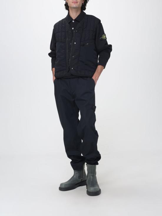 26FW 스톤 아일랜드 울트라라이트 나일론 퀼티드-TC 베스트 G100005S0418 V0029 Black - STONE ISLAND