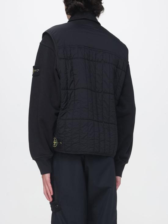 26FW 스톤 아일랜드 울트라라이트 나일론 퀼티드-TC 베스트 G100005S0418 V0029 Black - STONE ISLAND