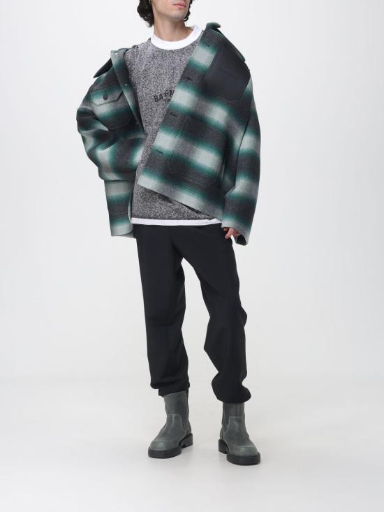 26FW 발렌시아가 워크웨어 코쿤 아우터웨어 A009IUTUU57 3010 Green - BALENCIAGA