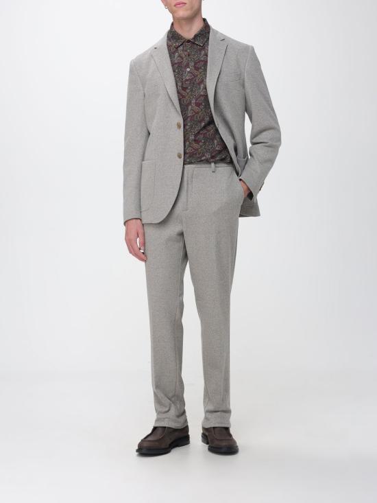 26FW 에트로 폴로 티셔츠 MRMD0026AK1CI X0865 Burgundy - ETRO