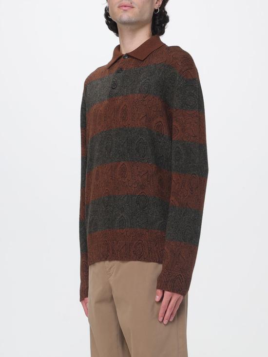 26FW 에트로 폴로 티셔츠 MRKF0028AK1CV V4026 Brown - ETRO