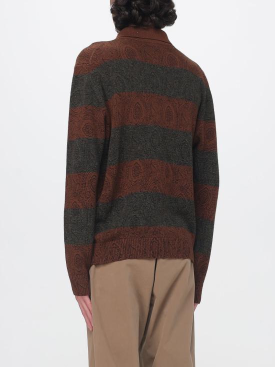 26FW 에트로 폴로 티셔츠 MRKF0028AK1CV V4026 Brown - ETRO