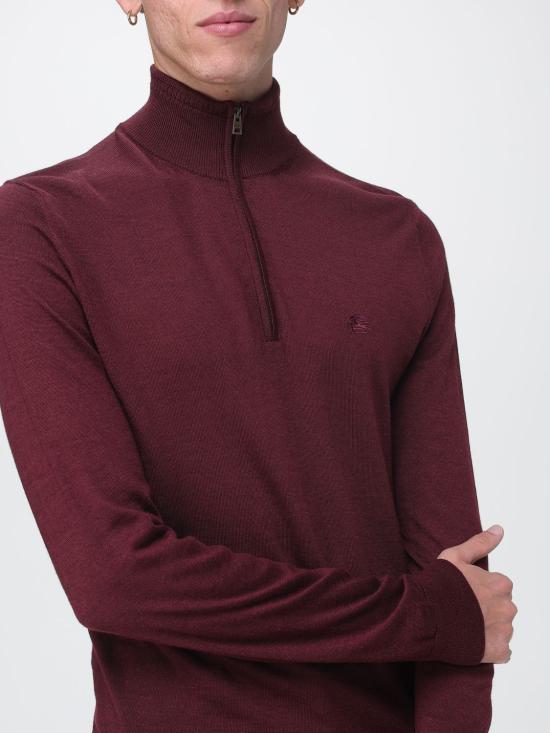 26FW 에트로 집업 니트 MRKF0115AU12Q R0012 Burgundy - ETRO