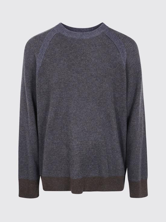 26FW 지기 첸 스웨터 0M2632006 84 Brown - ZIGGY CHEN