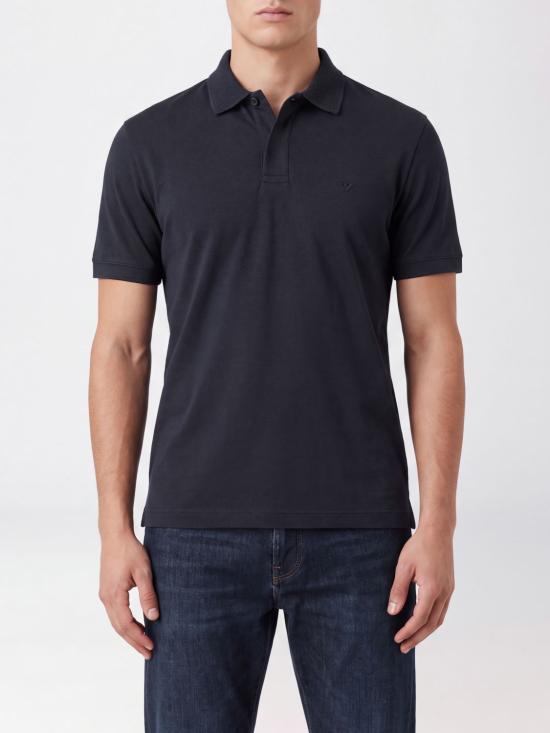 26FW 엠포리오 아르마니 폴로 티셔츠 EM004588AF10017 UB118 Navy
