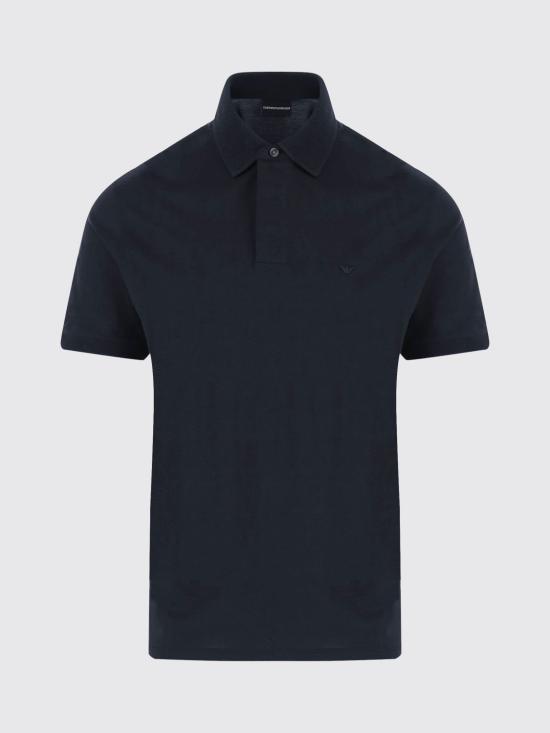 26FW 엠포리오 아르마니 폴로 티셔츠 EM004588AF10017 UB118 Navy - EMPORIO ARMANI