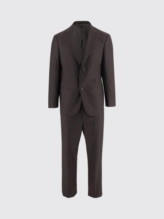 26FW 조르지오 아르마니 수트 세트 GM004604TE23860 U6141 Brown - GIORGIO ARMANI