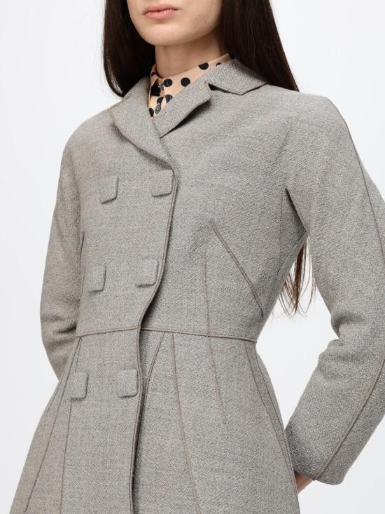 26FW 모스키노 코트 06085415 0502 Grey - MOSCHINO