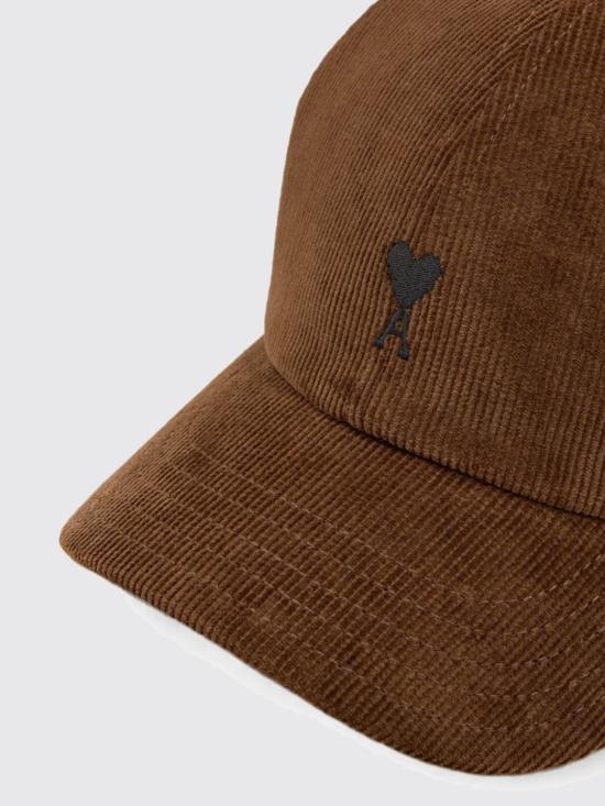 26FW 아미 코튼 ADC 자수 볼캡 UCP265CO00892 221 Brown - AMI