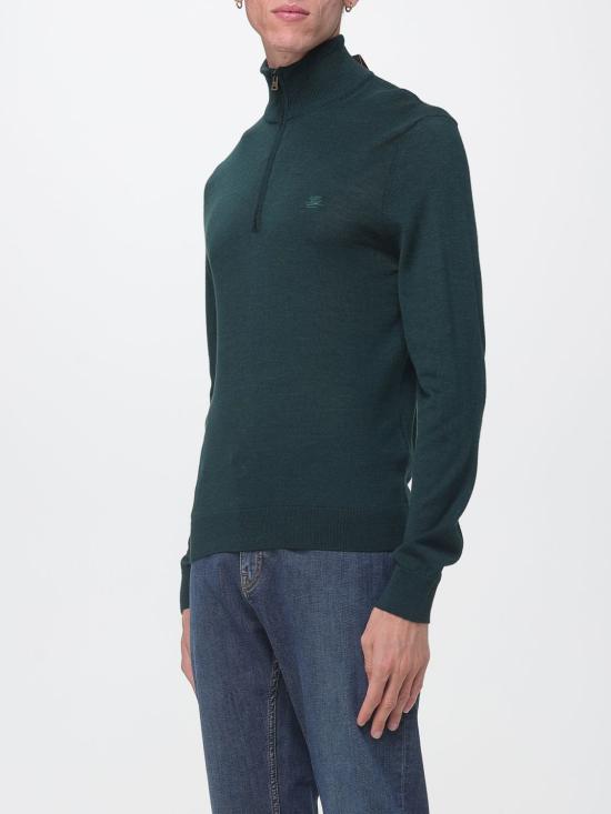 26FW 에트로 집업 니트 MRKF0115AU12Q V0707 Forest Green - ETRO