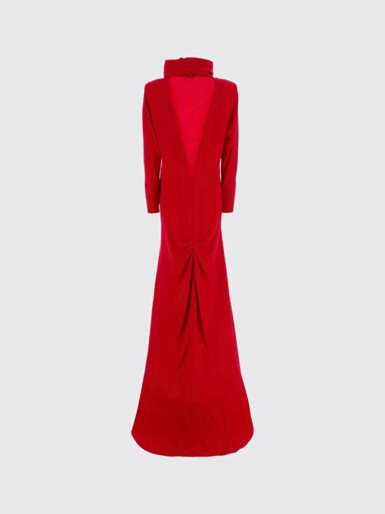 26FW 발렌티노 가라바니 롱 원피스 VDNQ71MM R9M Red - VALENTINO GARAVANI