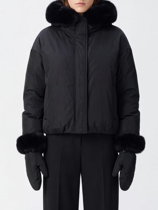 26FW 이브살로몬 자켓 25WYV05866DOTM C99 Black