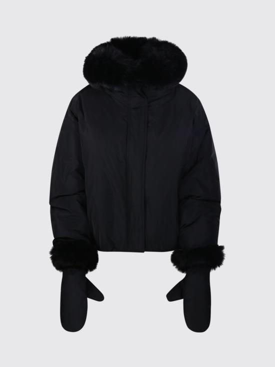 26FW 이브살로몬 자켓 25WYV05866DOTM C99 Black - YVES SALOMON