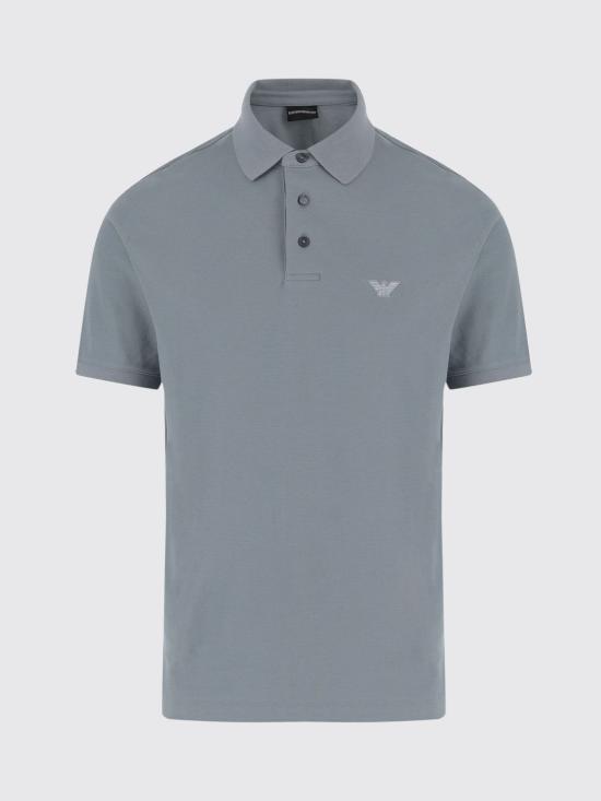 26FW 엠포리오 아르마니 폴로 티셔츠 EM005358AF10497 U9170 Grey - EMPORIO ARMANI