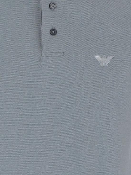 26FW 엠포리오 아르마니 폴로 티셔츠 EM005358AF10497 U9170 Grey - EMPORIO ARMANI