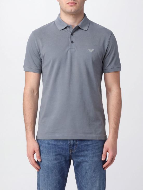 26FW 엠포리오 아르마니 폴로 티셔츠 EM005358AF10497 U9170 Grey
