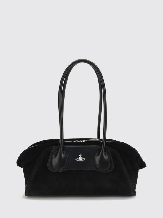 26FW 비비안웨스트우드 사피아노 레더 숄더백 4703000LWL00AW N401 Black