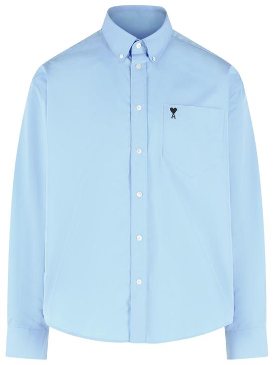 26FW 아미 긴팔 셔츠 HSH822 CO0045484 Light Blue