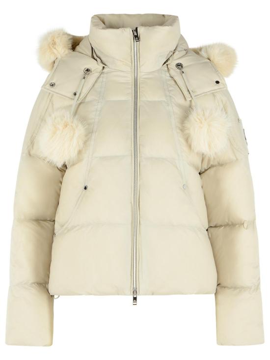26FW 무스너클 봄버 자켓 M36LB006W1859 Ivory