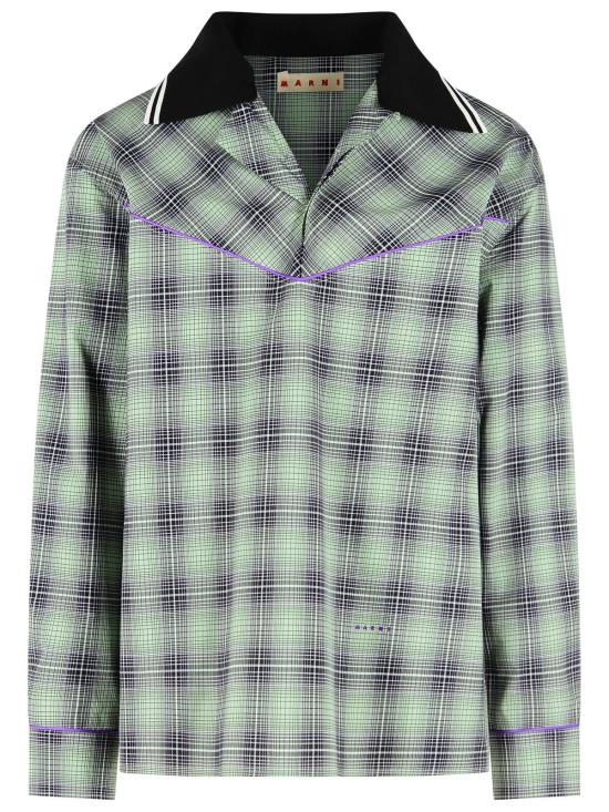 26FW 마르니 긴팔 셔츠 CUMU0399IS UTC715CHV11 Multicolor
