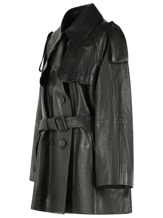 26FW 아크네 스튜디오 가죽 자켓 A70240900 Black - ACNE STUDIOS