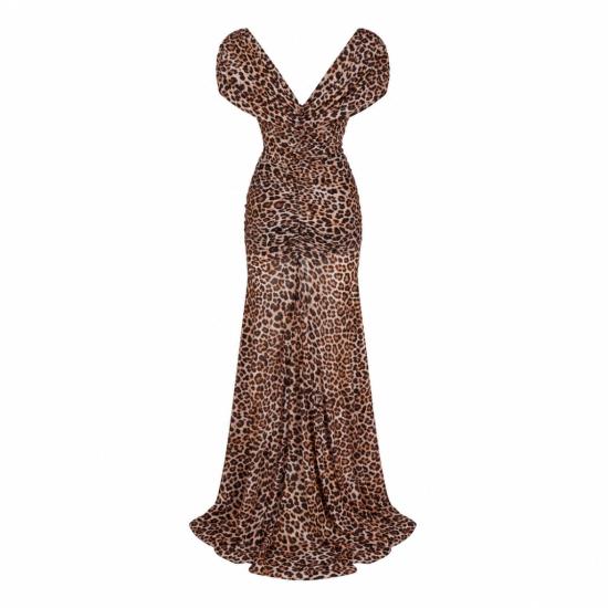 26FW 블루마린 원피스 RF6074J1619L9655 Brown - BLUMARINE