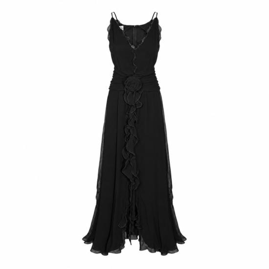 26FW 블루마린 원피스 RF6221T667922222 Black