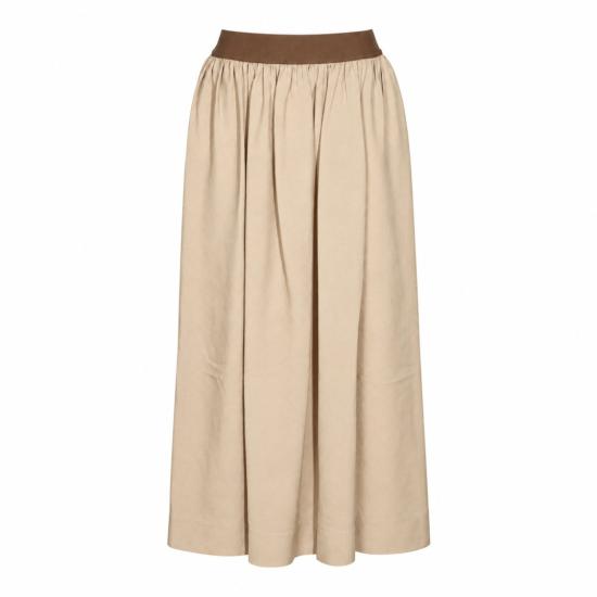 26FW 우마 왕 스커트 UW2002UW190 Brown