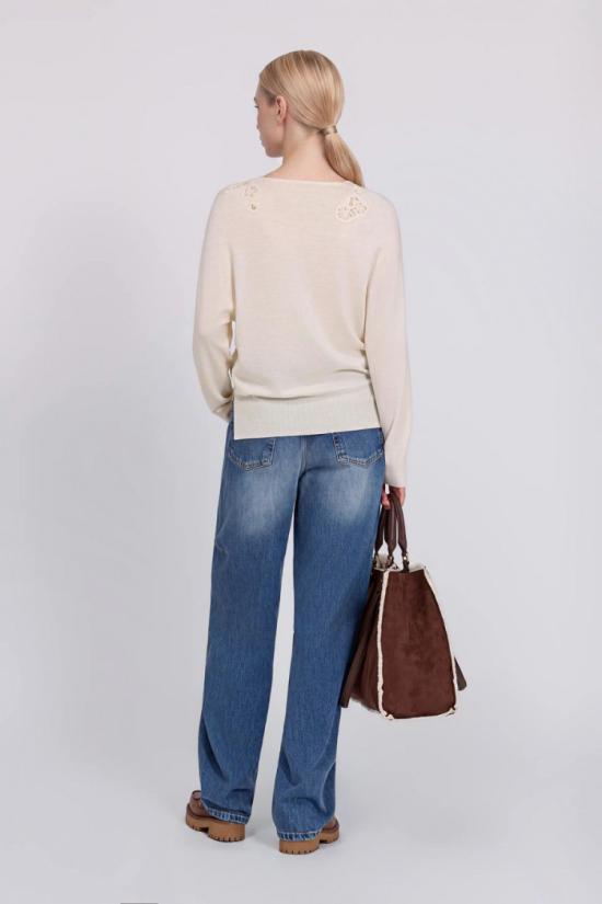 26FW 에르마노 니트웨어 2222233369510 Neutrals - ERMANNO