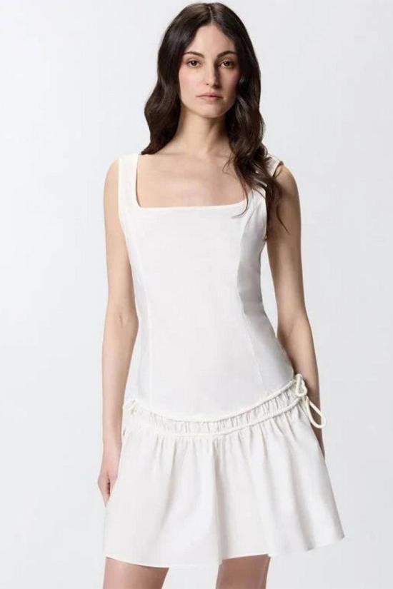  핑코 원피스 45344 85607 White - PINKO