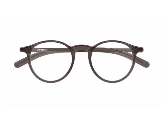 26SS 몽블랑 선글라스 Mb0329o 반투명 아세테이트 원형 프레임 - MONTBLANC
