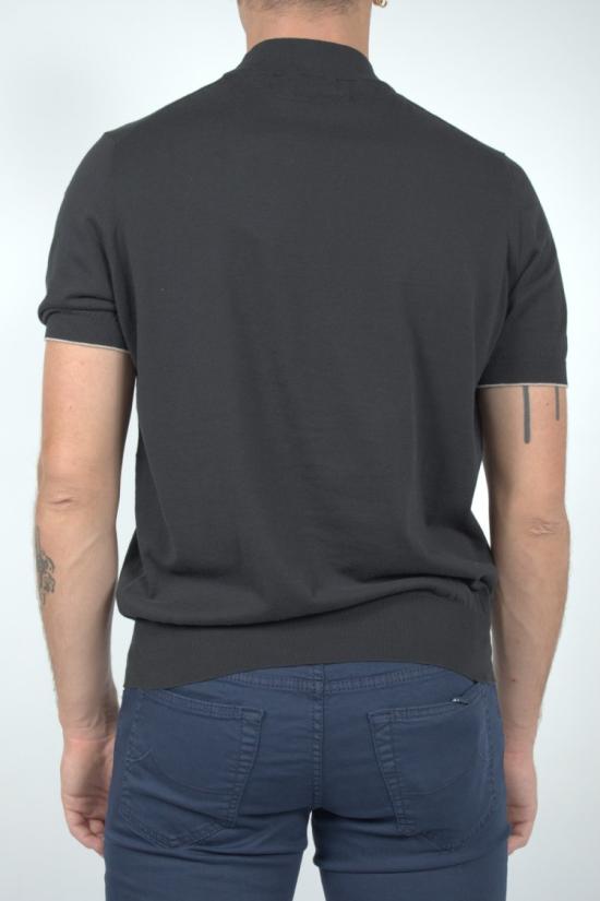 26SS 브루넬로 쿠치넬리 반팔 티셔츠 2100000565283 Black - BRUNELLO CUCINELLI
