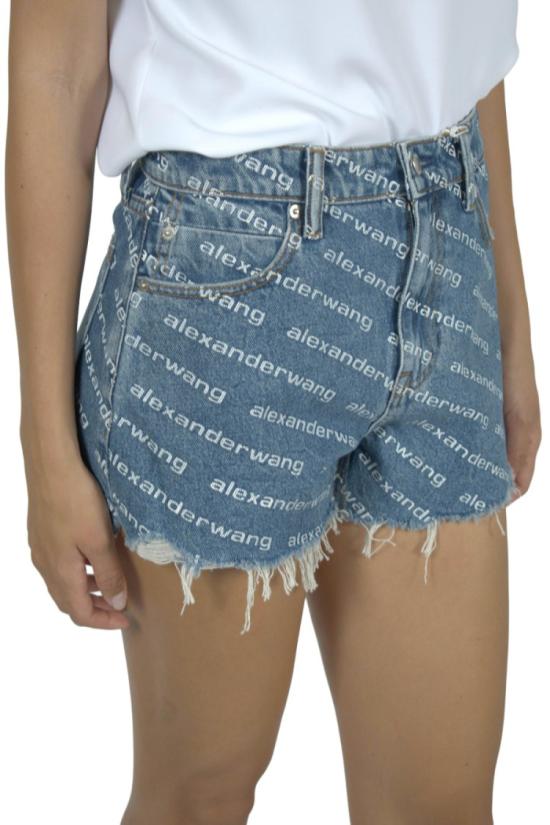 26SS 알렉산더 왕 숏팬츠 2100000564972 Blue - ALEXANDER WANG