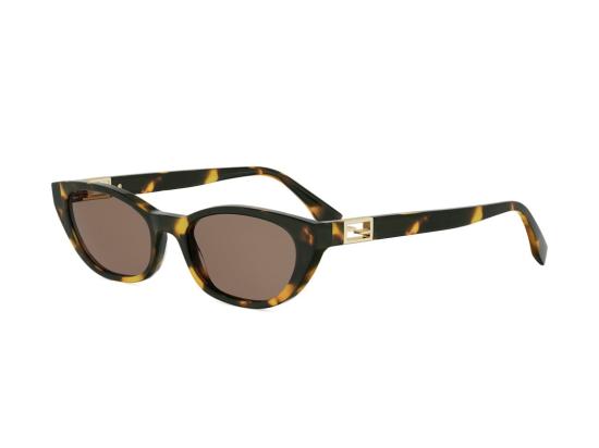 26FW 펜디 선글라스 Fe40224i 호피무늬 캣아이 아세테이트 - FENDI