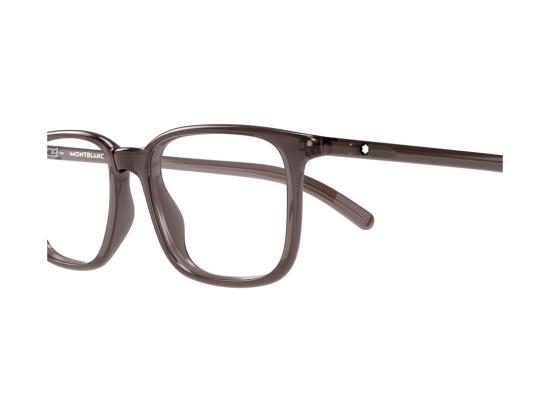 26SS 몽블랑 선글라스 Mb0328o 반투명 아세테이트 사각 프레임 안경 - MONTBLANC