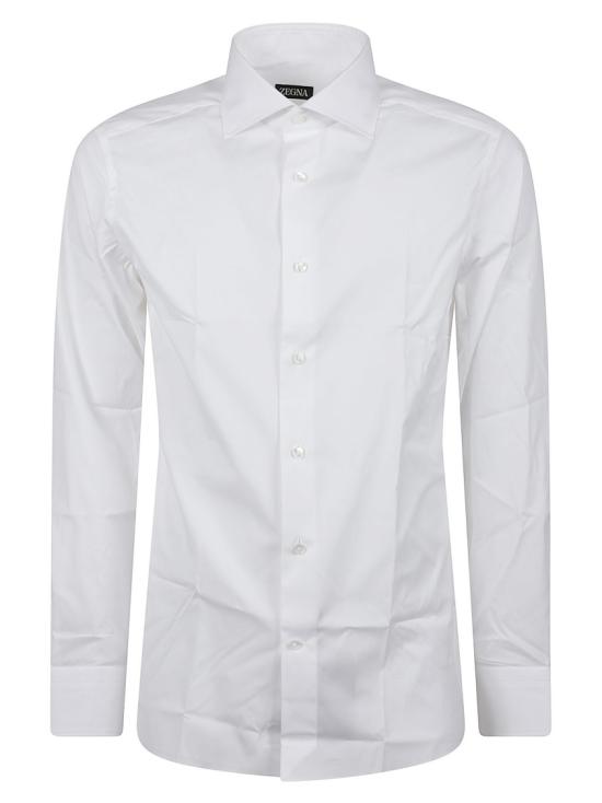 26FW 에르메네질도제냐 셔츠 404100A4 9MS0BA White