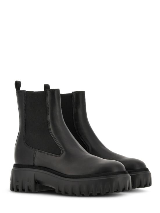 26FW 호간 부츠 HXW7000FV30KXTB999NERO Black - HOGAN
