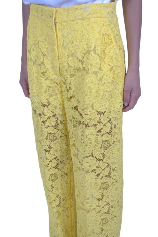 26SS 돌체앤가바나 팬츠 2100000564804 Yellow - DOLCE & GABBANA